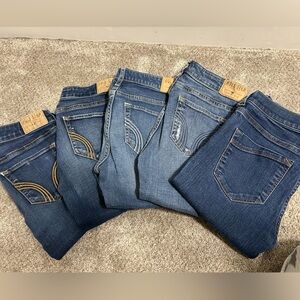Hollister Women's Denim Jeans Bundle